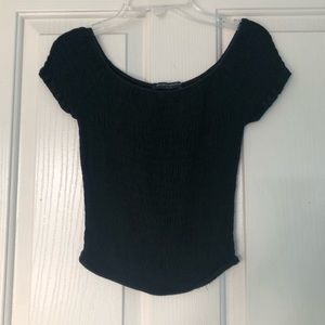 Black Brandy Melville riffle top